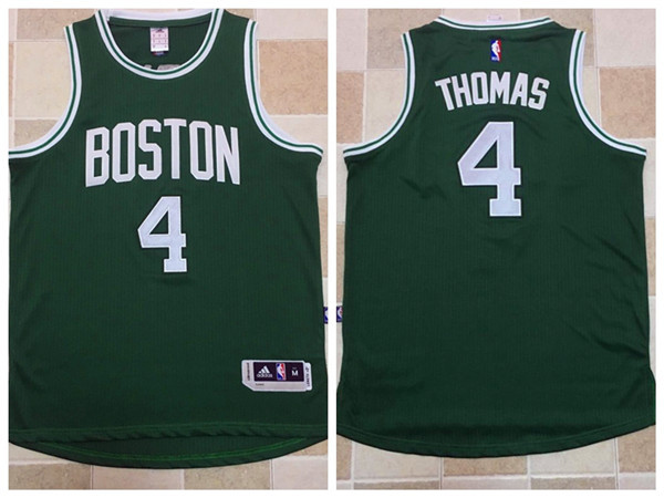 2017 NBA Boston Celtics 4 Isaiah Thomas Green Jerseys